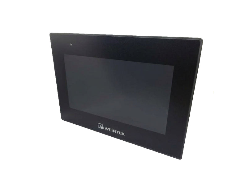 A front view image of Weintek 7" Human machine interface (HMI) cMT2078X showing the 7", 800 x 480 resolution, TFT LCD display with LED backlight