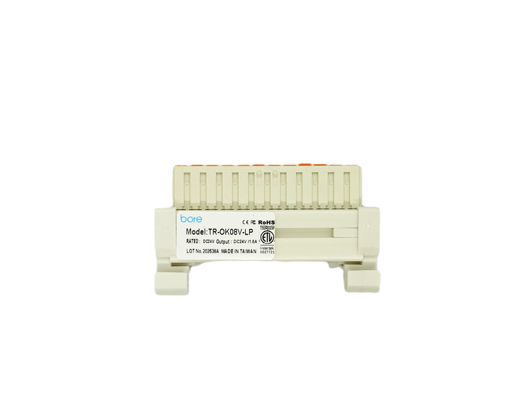 TR-OK08V-LP solid state relay module is made in Taiwan and CE, UL, RoHS, FCC certified.